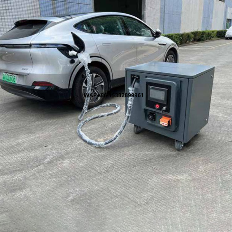 Portable Ev Charger - BAITU 20KW Tekli Taşınabilir DC Elektrikli