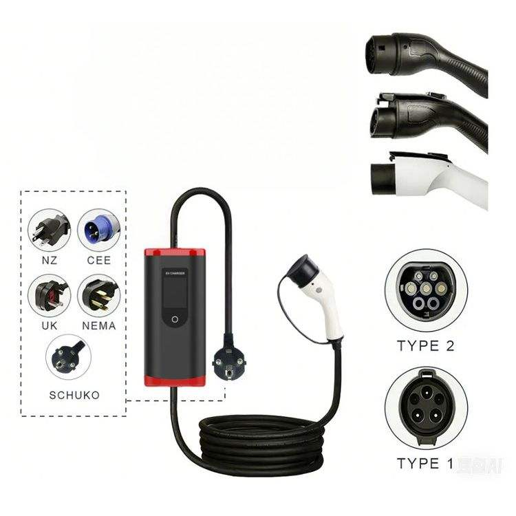 7kw Tip 2 (IEC 62196) Taşınabi - Type 2 Charger incelemesi ve fiyatı
