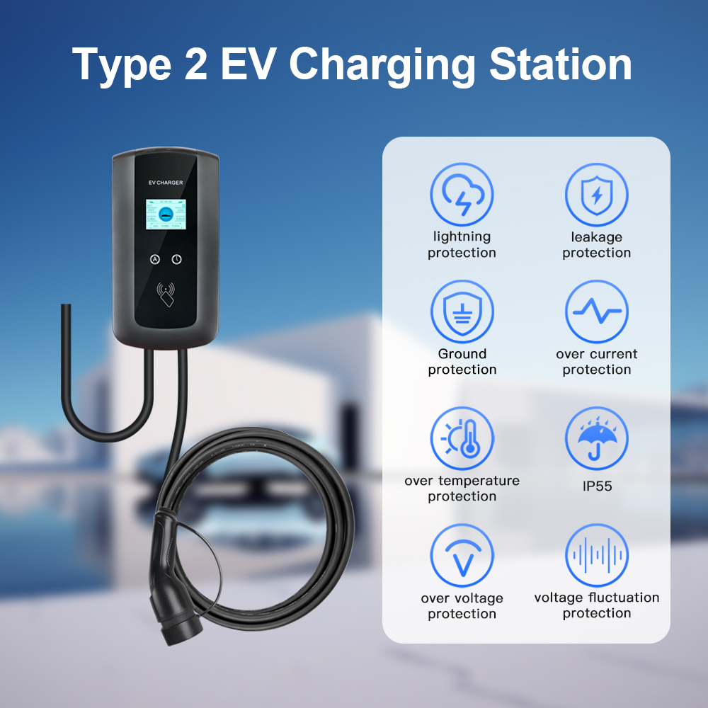 Kolanky 32A 7.2/22KW EV Şarj İ - Wallbox Ev incelemesi ve fiyatı
