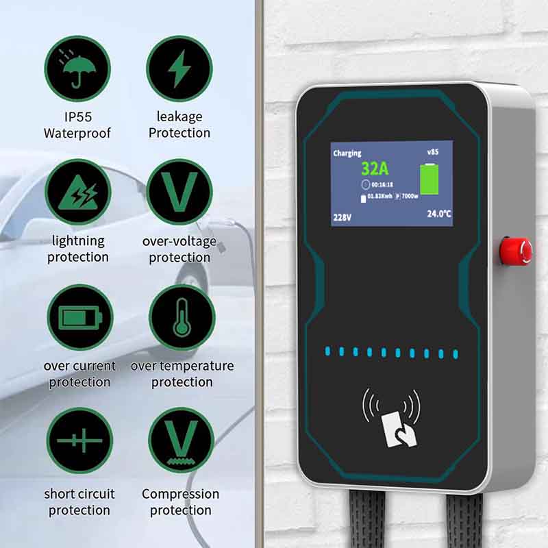 WUFEN EVSE Duvar Tipi Elektrik - Wallbox Ev incelemesi ve fiyatı